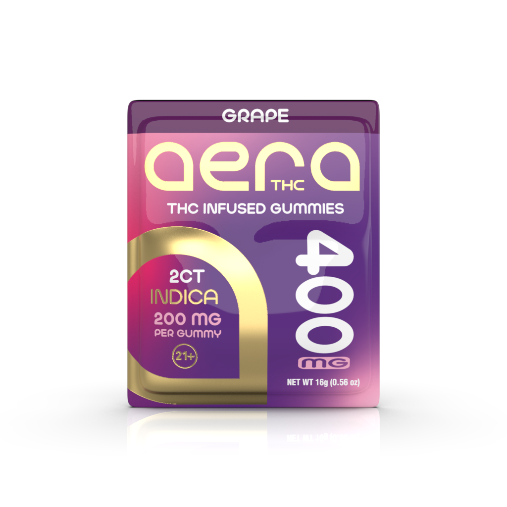 AERA THC 400mg Infused Gummy Bags