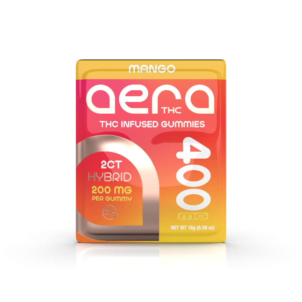 AERA THC 400mg Infused Gummy Bags