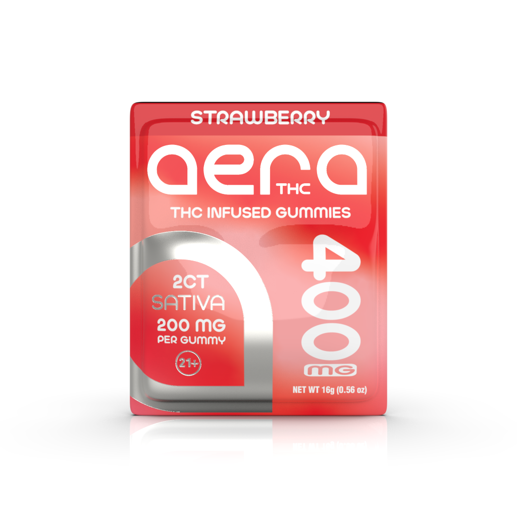 AERA THC 400mg Infused Gummy Bags