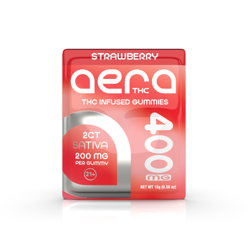 AERA THC 400mg Infused Gummy Bags