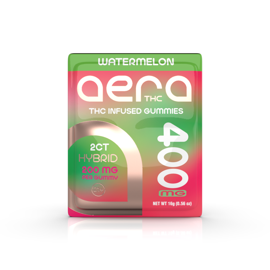 AERA THC 400mg Infused Gummy Bags