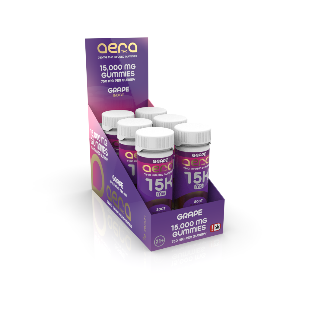AERA THC 15,000mg Infused Gummy Jar